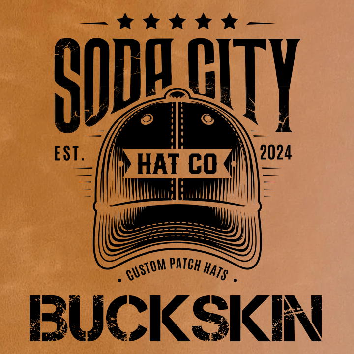 OnlyFish leatherette Patch - Hat Patch Supply by Hat Foundry