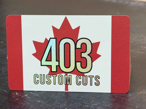 Custom UV Printed Holographic Business Cards