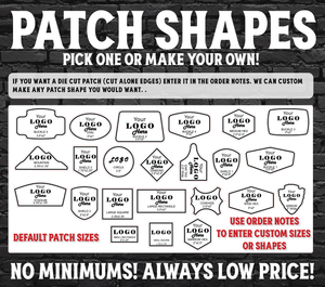 Wholesale Laser Engraved Leatherette Patches - Hat Patch Supply by Hat Foundry
