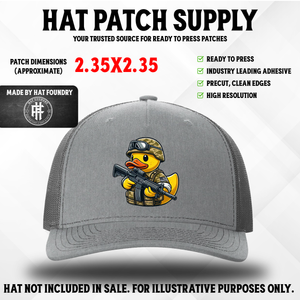 Tactical Duck UV Printed Patch - Hat Patch Supply by Hat Foundry