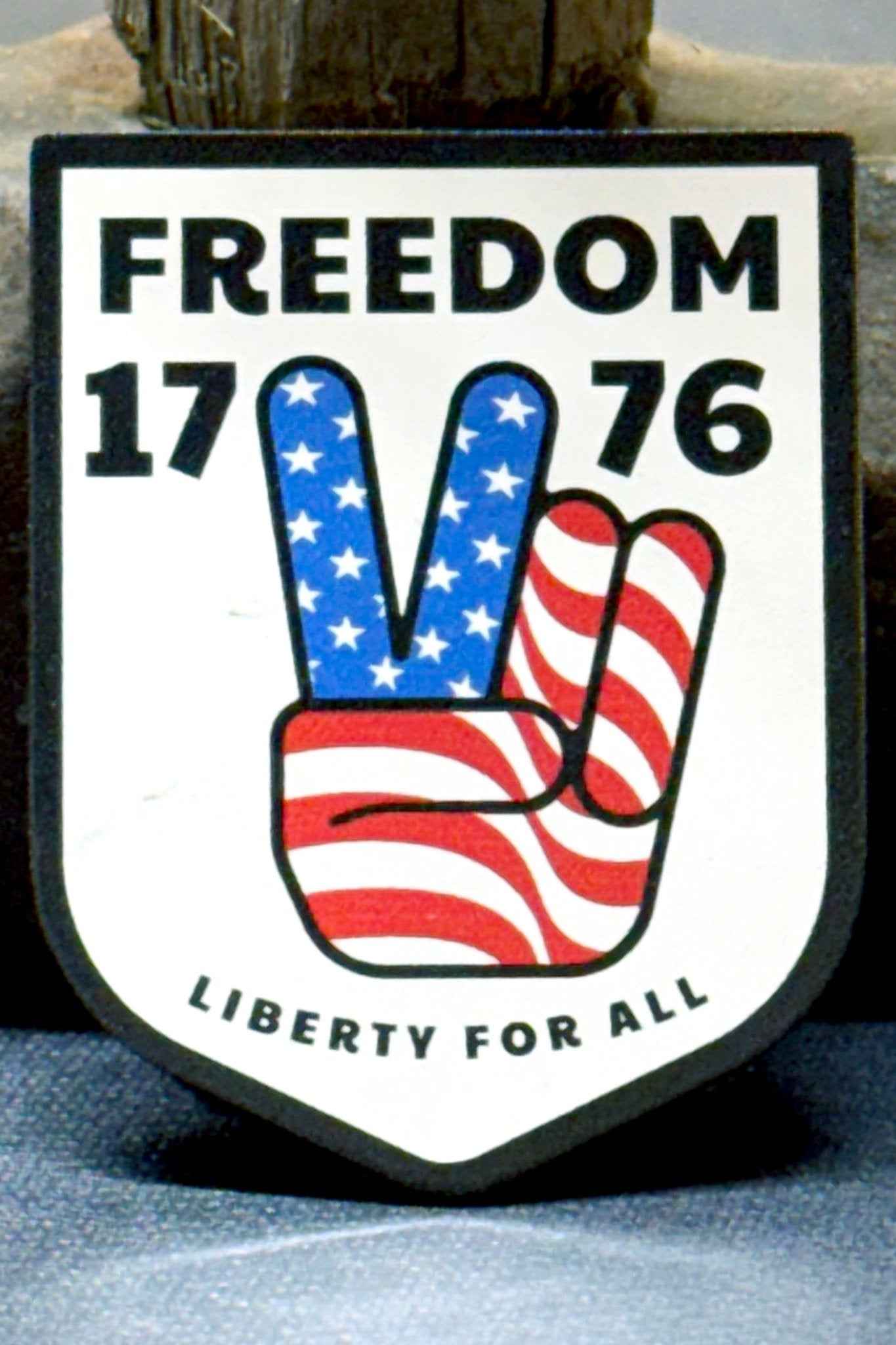 Freedom Signal – 1776 American Peace UV Printed Patch