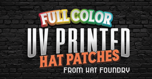 Master Baiters Fish Shop - UV Printed Hat Patch - Hat Foundry Mercantile