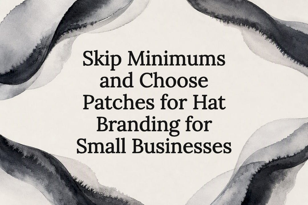 Decorative title card for hat branding article