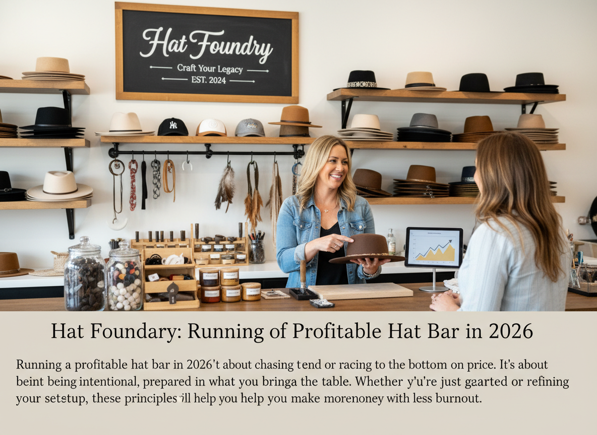Hat Bar Money Making Tips for 2026