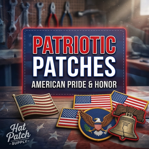 Patriotic Patches - Hat Patch Supply by Hat Foundry