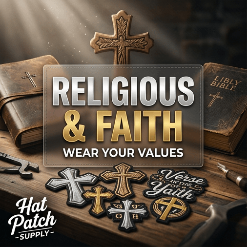 Religious Hat Patches