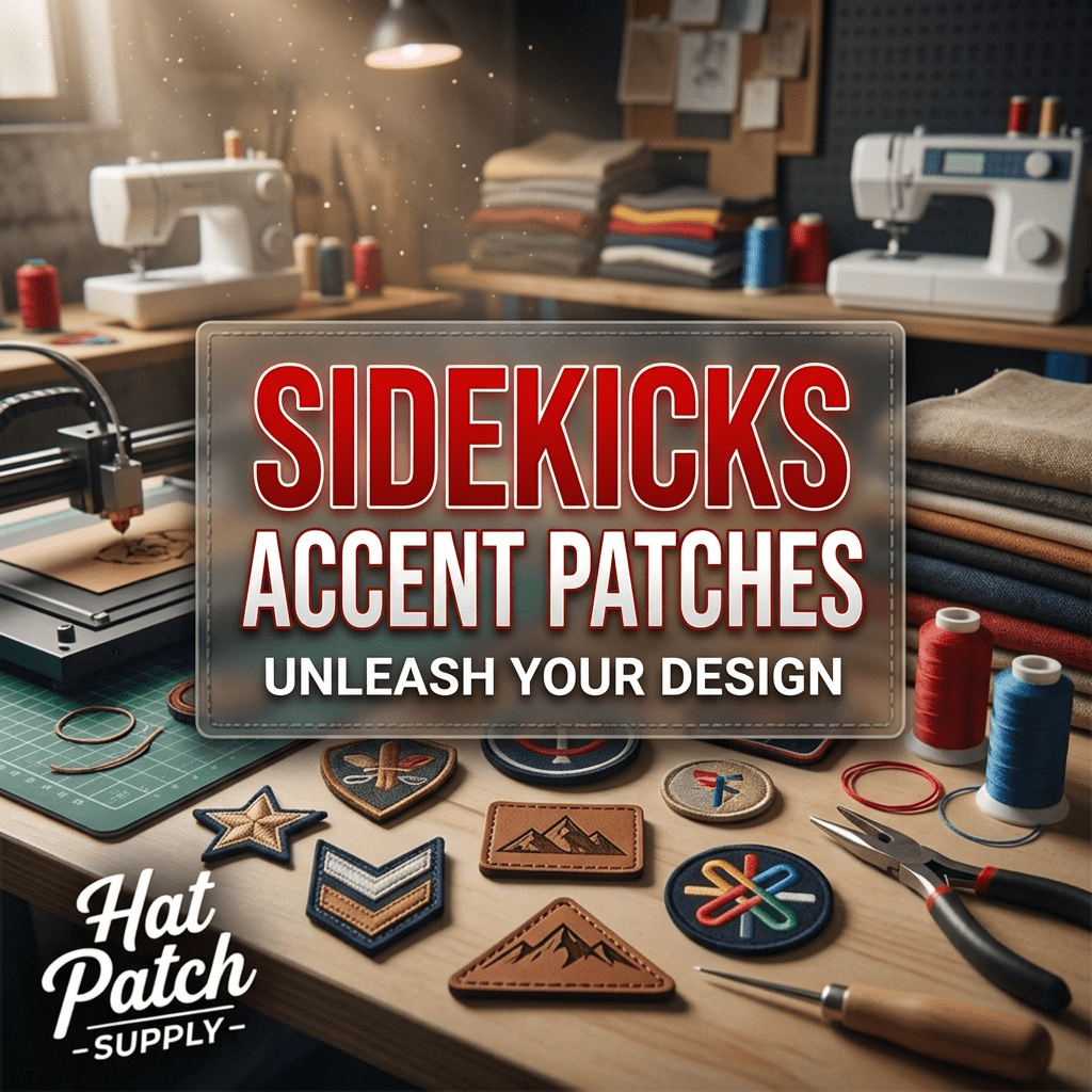 SideKicks Hat Accent Patches - Hat Patch Supply