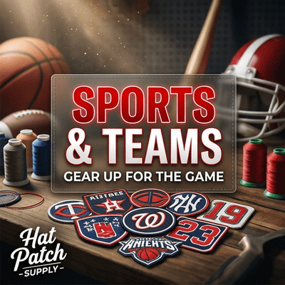 Sports & Golf Hat Patches