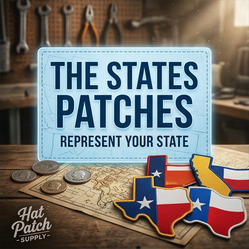 State Patches - Hat Patch Supply by Hat Foundry