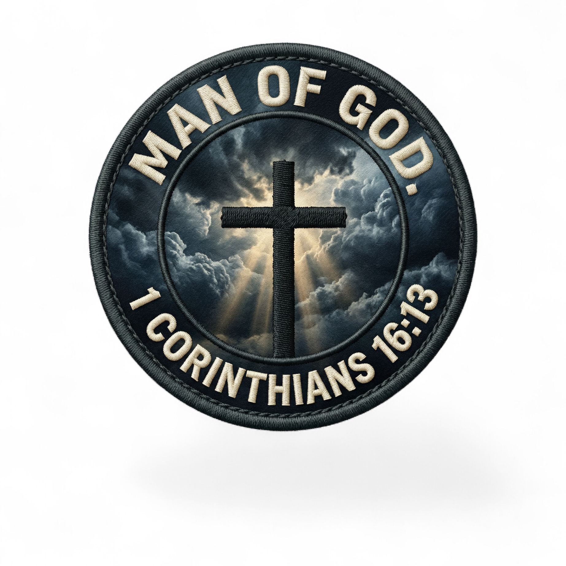 Man of God Hat Patch