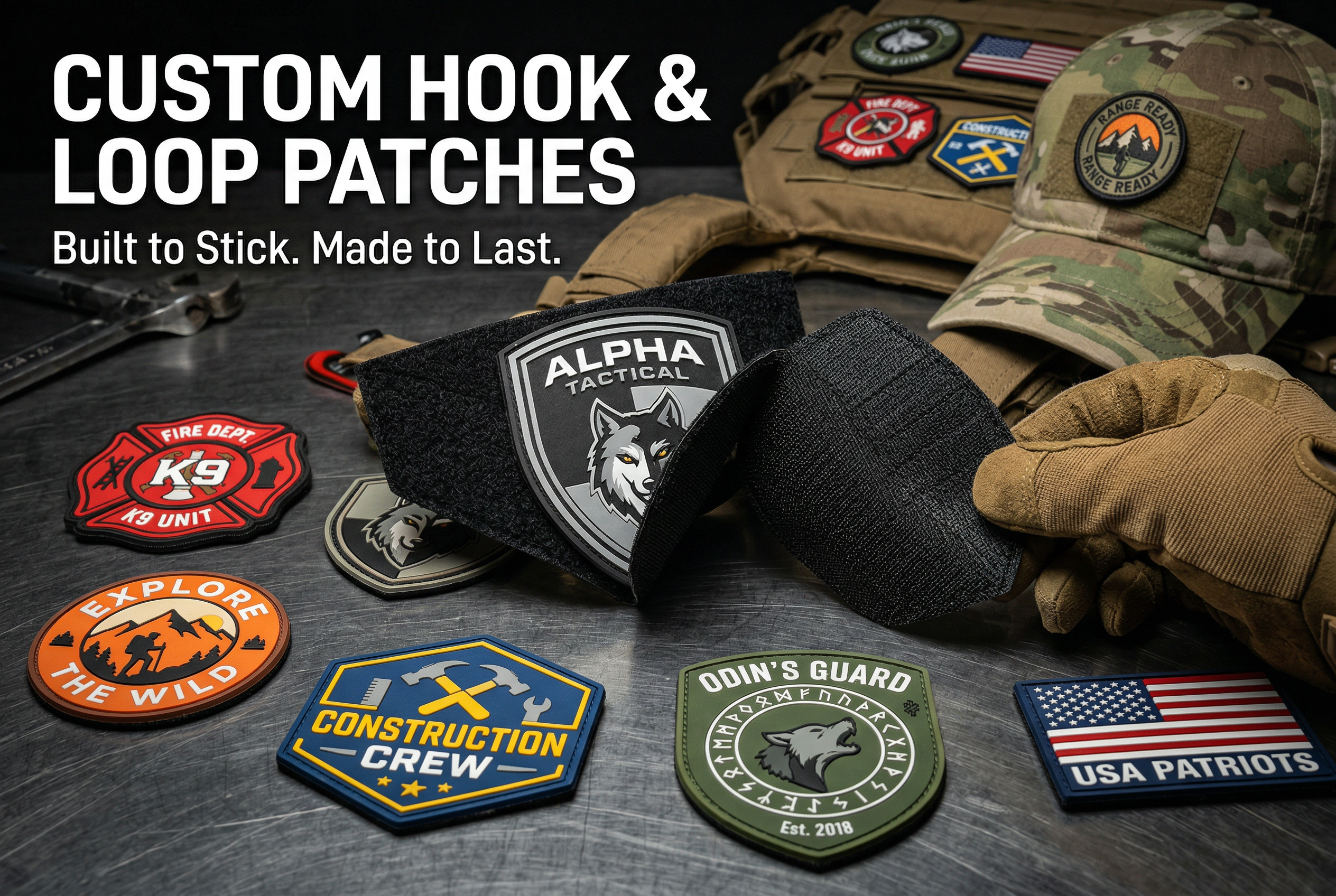 Custom Work by Hat Foundry – Hat Patch Supply