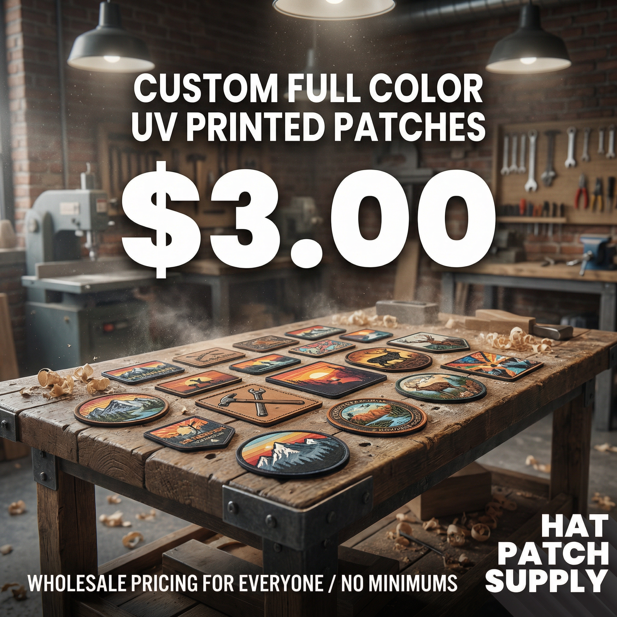 Custom UV Printed Patches – Durable, Weatherproof & Full-Color Design