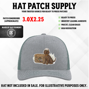 Goodboy Cocker Spaniel UV Hat Patch - Hat Patch Supply by Hat Foundry