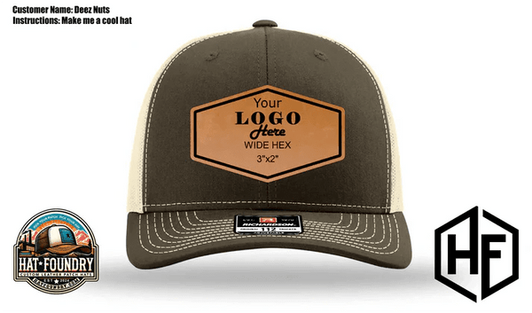 Adobe Illustrator Hat Patch Mockup Tool - Richardson Mockup Zapped, Yupoong Otto Hats & More