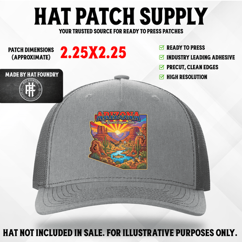 Arizona Hat Patch - Hat Patch Supply