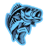 Bass Fish Acrylic Patch - Hat Patch Supply