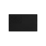 Blackout Flag - PVC Patch (5pk) - Hat Patch Supply