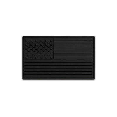 Blackout Flag - PVC Patch (5pk) - Hat Patch Supply