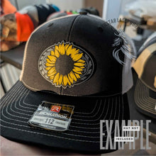 Country Sunflower Stainless Acrylic Patch - Hat Patch Supply
