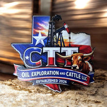 CTT Oil Exploration And Cattle Uv Patch - Hat Patch Supply