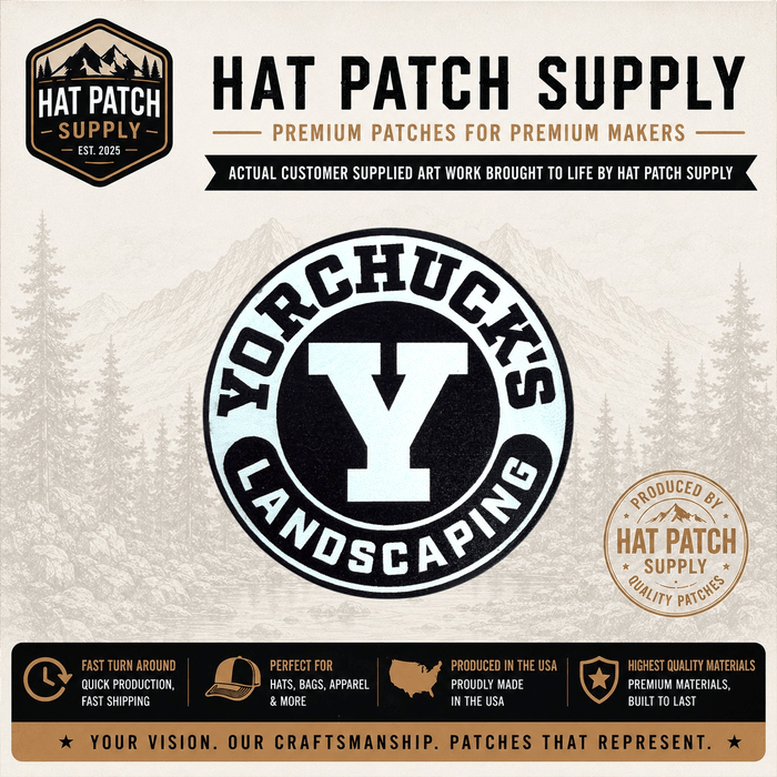 Custom UV Hat Patches | Full Color UV Printed Hat Patches - Hat Patch Supply