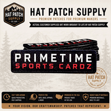 Custom UV Hat Patches | Full Color UV Printed Hat Patches - Hat Patch Supply