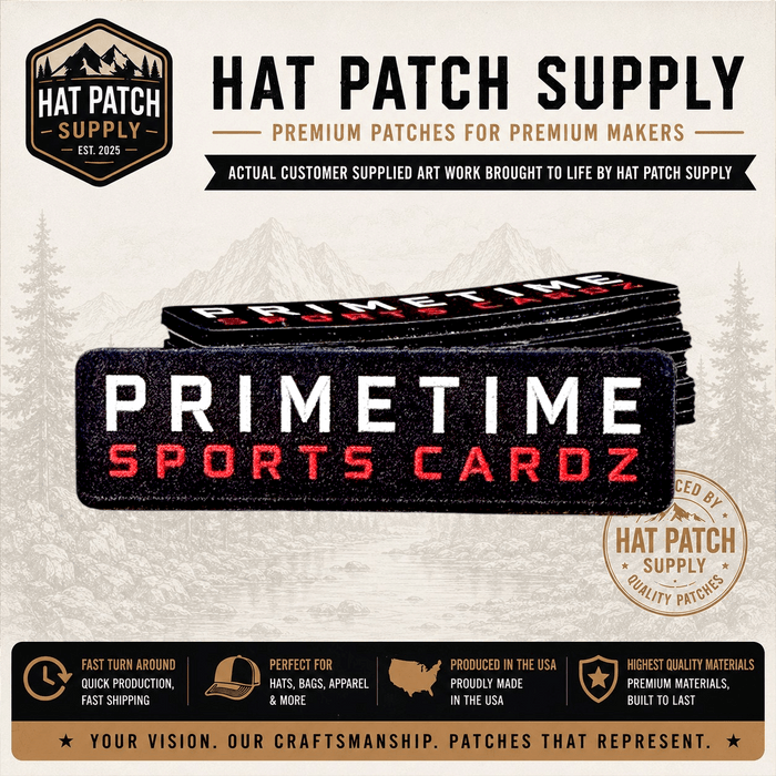 Custom UV Hat Patches | Full Color UV Printed Hat Patches - Hat Patch Supply