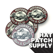 Custom UV Hat Patches | Full Color UV Printed Hat Patches - Hat Patch Supply