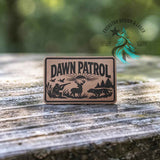 Alternate view of the Dawn Patrol hunter hat patch