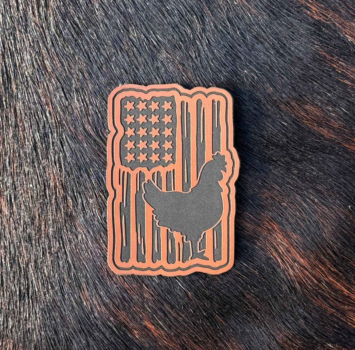 Engraved American Chicken