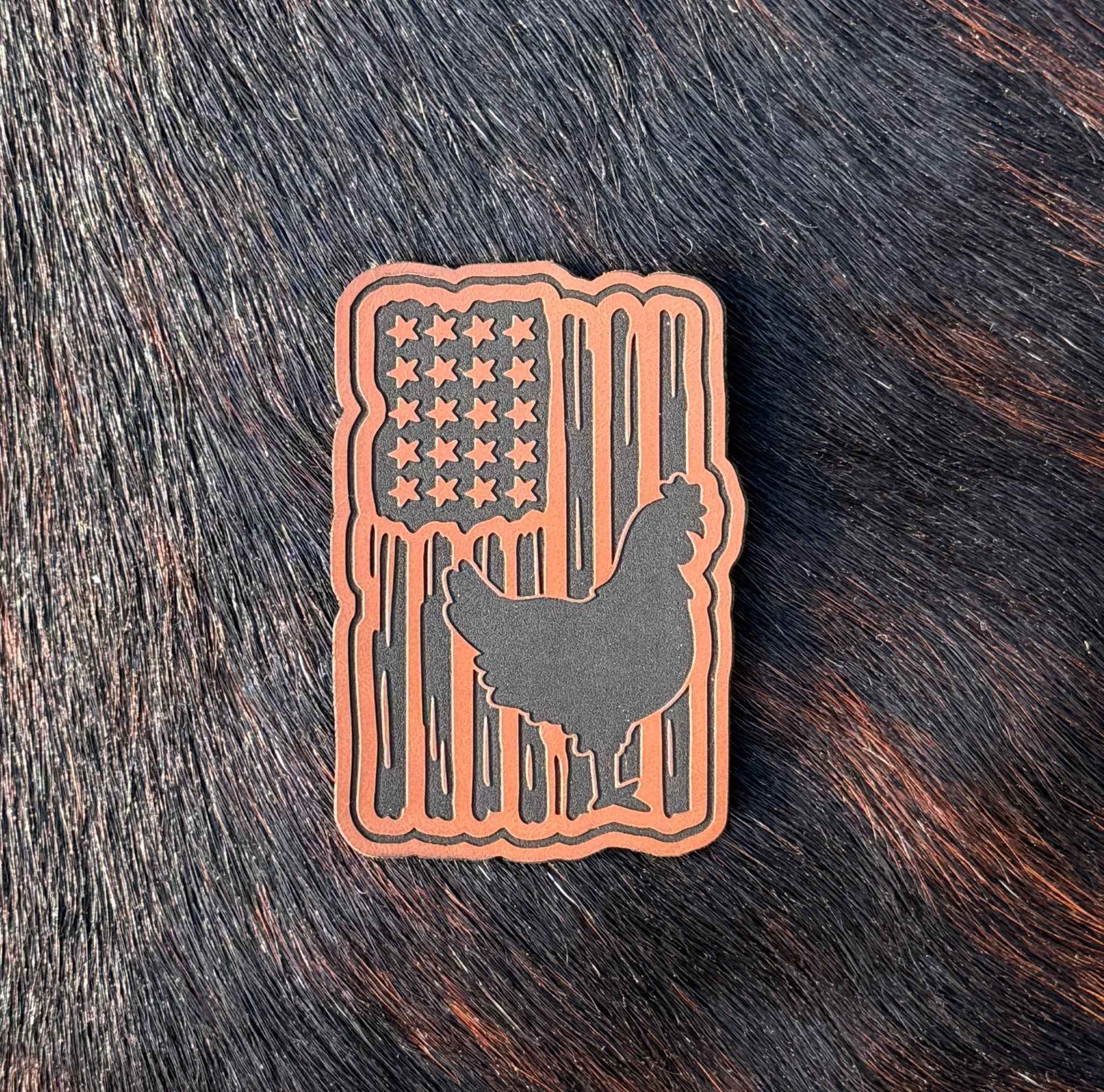 Engraved American Chicken