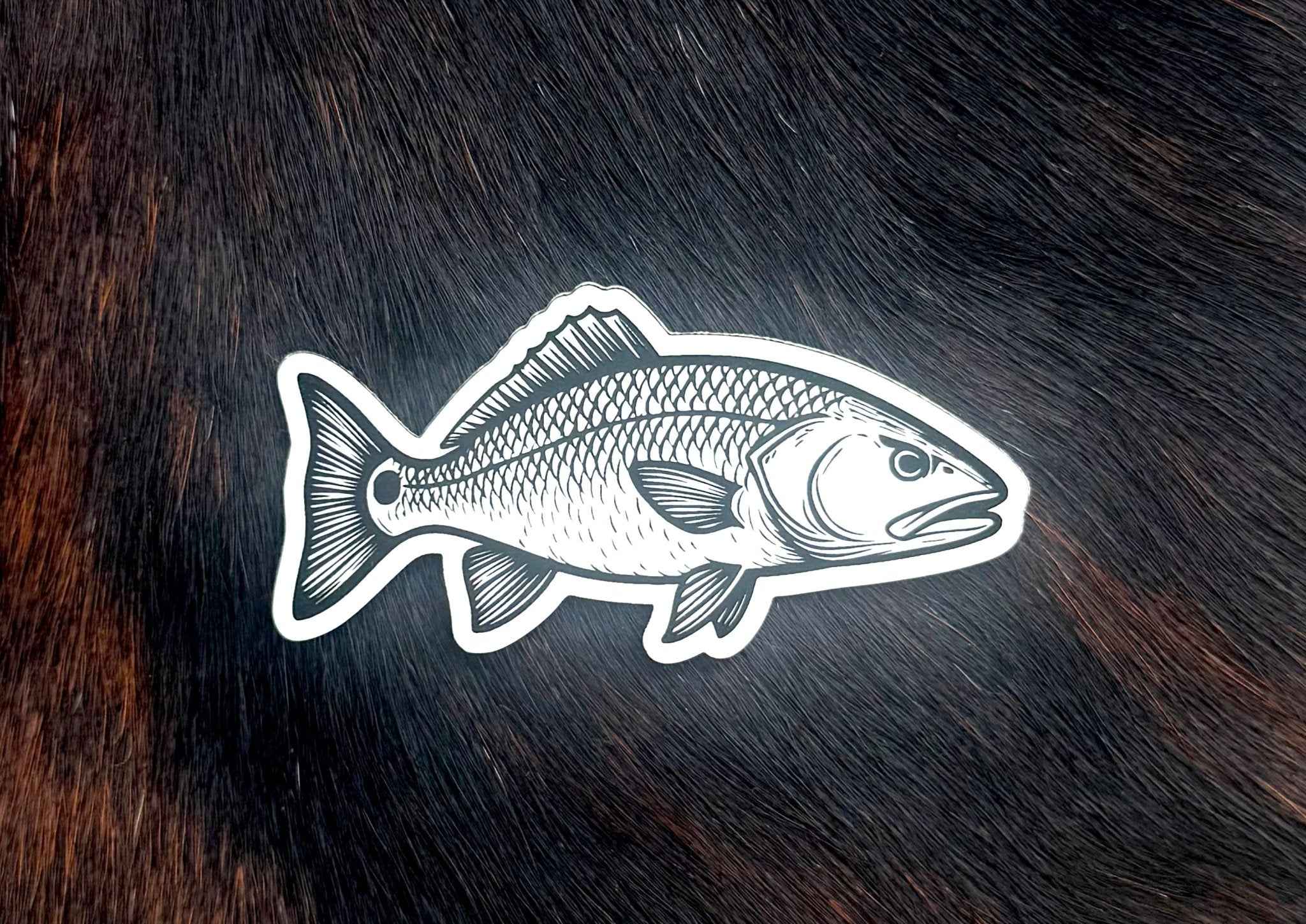 Engraved Redfish Patch