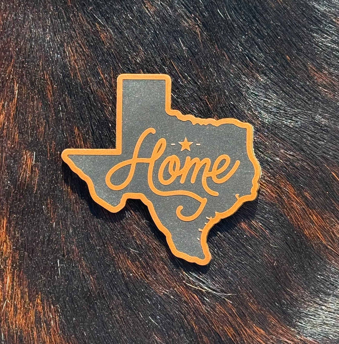 Engraved Texas Home Patch - Hat Patch Supply