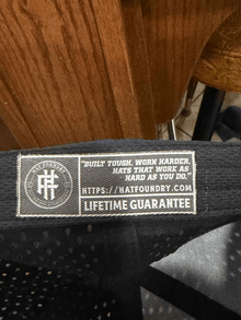 FoundryTag - Interior Sweat Band Branding Tag - Hat Patch Supply