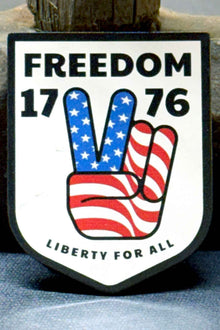 Freedom Signal – 1776 American Peace UV Printed Patch - Hat Patch Supply
