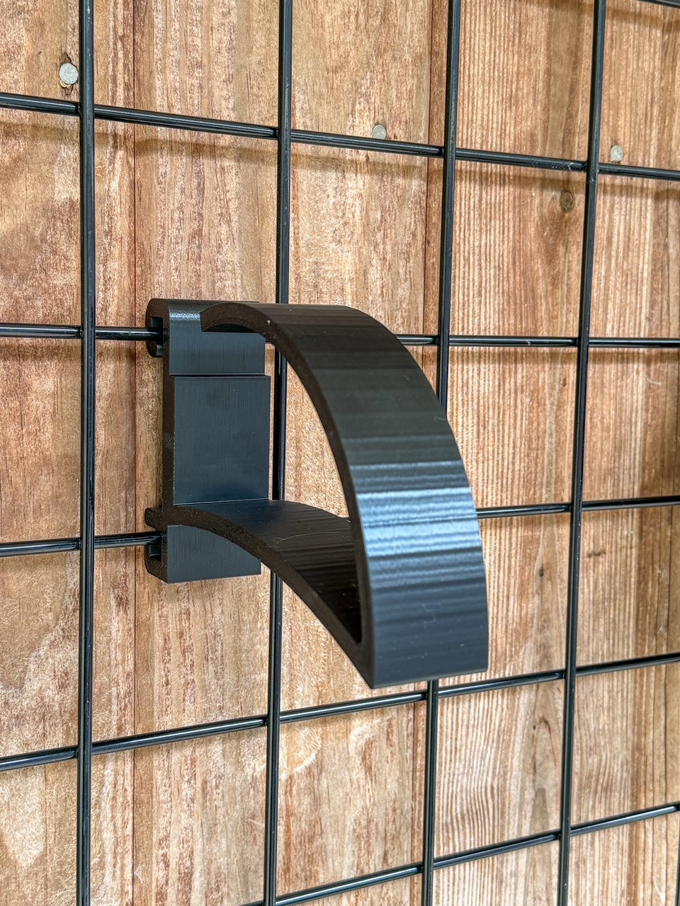 3D Printed Grid Wall Hat Hanger