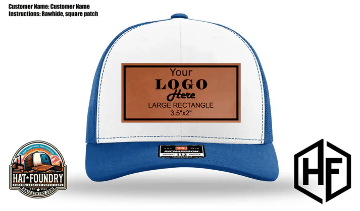 Hat Patch Mockup Tool – Richardson, Zapped, Yupoong & Otto Models + 9 Patch Shapes - Hat Foundry