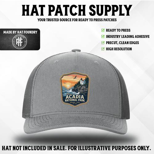 Hat Patch Supply National Parks Series – Top 10 USA Parks UV Printed Patches - Hat Patch Supply