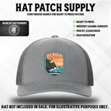 Second design in the National Parks series UV printed hat patch set
