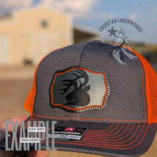 Hunter’s Edge Buck Stainless Acrylic Patch - Hat Patch Supply