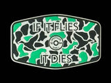 Third color option of the If It Flies acrylic hat patch
