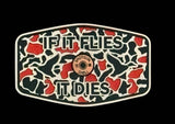 If It Flies two-piece acrylic hat patch shown in a third color option