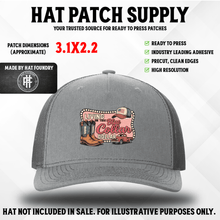 Living on that Blue Collar Dollar Hat Patch - Hat Patch Supply