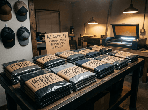 Mystery T-Shirt - Hat Patch Supply