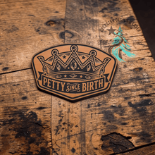 Petty Since Birth Leather Patch - Hat Patch Supply