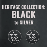 Petty Since Birth Shimmer Silver, Gold or Copper Leather Patch - Hat Patch Supply