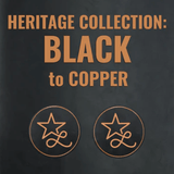 Silver, gold and copper shimmer options of the Petty Since Birth patch