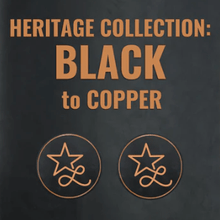 Petty Since Birth Shimmer Silver, Gold or Copper Leather Patch - Hat Patch Supply