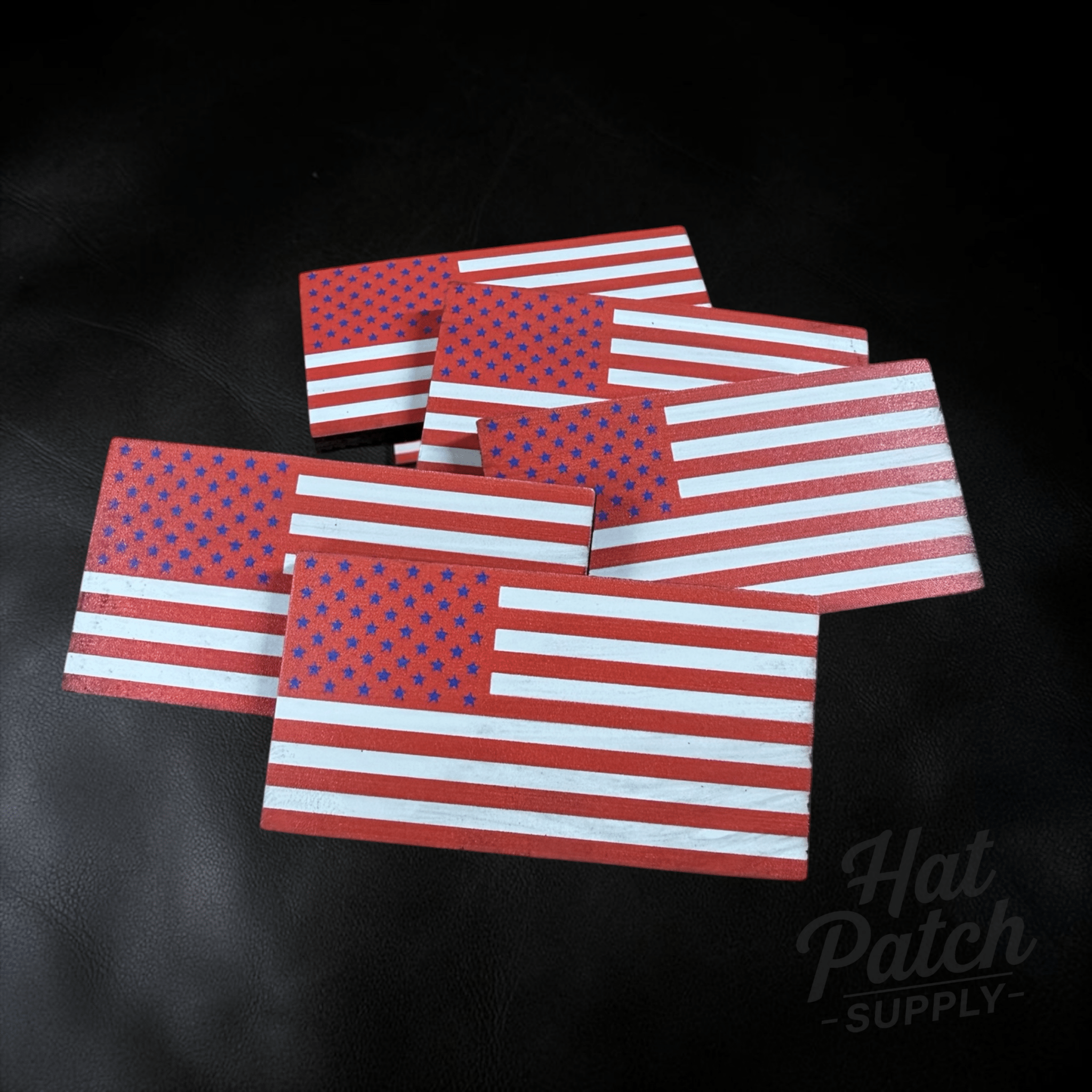 Red White & Blue Stars SideKicks Patch - Hat Patch Supply