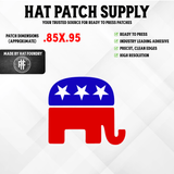 RNC elephant side patch shown from another angle